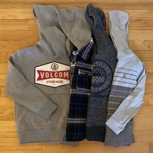 Little Boys size 5 lot long sleeved skate clothes